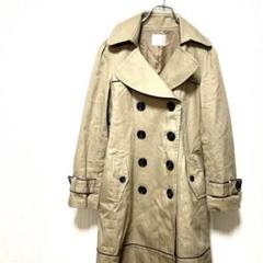 トレンチコート　【IMAGE】　ロングコート　ベージュ　秋冬　レディース　S