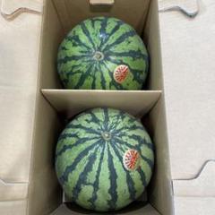 0598千葉県産丸朝大玉スイカ良品4Lサイズ1箱2玉入り 0239千葉県産丸朝大玉スイカ良品4Lサイズ1箱2玉入り - メルカリ