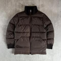 80s~90s ダウンジャケット フード着脱可 ヴィンテージ古着 黒 80s 90s OLD J.CREW 巨人タグ ダウンジャケット ビンテージ