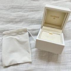アクセサリーケース 空箱 4°C ホワイト ピアス イヤリング