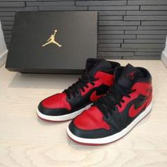 Nike Air Jordan1 Mid Bred ブレッド 28.5cm 美品