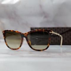 GUCCI グッチ バンブー ヴィンテージ 鼈甲 メタル サングラス ケース付き