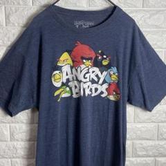 ANGRY BIRDSアングリーバーズ90'sヴィンテージTシャツ/XL/ブルー