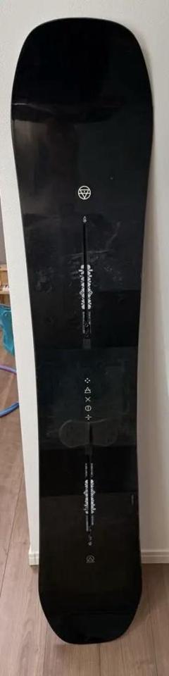 19 BURTON CUSTOM X 154 ブラック スノーボード