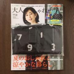 大人のおしゃれ手帖 8月号 SOUSOU ソウソウ レジかごエコバッグ 雑誌②