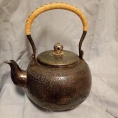 秀峯堂造　茶道具　銀いぶし仕上げ　急須　471g 秀峯堂造 茶道具 銀いぶし仕上げ 急須 471g 工芸品