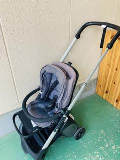 バガブー　アント Bugaboo Ant and Cocoon bundle Grey mélange sun canopy, grey