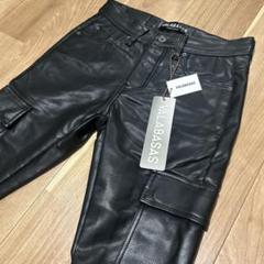 VALABASAS【新品未使用】スキニーカーゴレザーパンツ 30