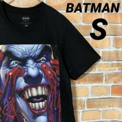 バットマン ジョーカー アメコミ風 ビッグプリント 半袖 Tシャツ ムービー