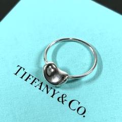 美品 Tiffany ビーンズ ビーン リング 6号 シルバー925 ビンテージ ビーンズリング シルバー ヴィンテージ|ティファニー TIFFANY