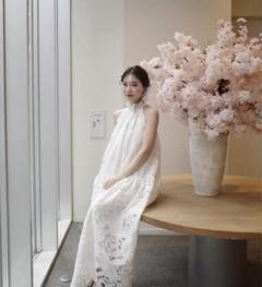 acka flower lace dressのサムネイル