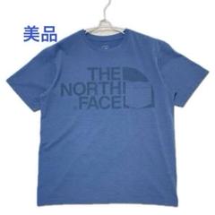ノースフェイスtシャツ カラーヘザーロゴティー ポケットtシャツ ネイビー L