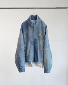 【ANCELLM】　"DENIM" PATCHWORK BLOUSON EXのサムネイル