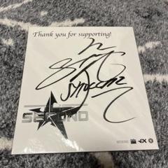 【暗所保管】050 plus EXILE3人直筆サイン入りパネル BBM Authentic Collection (-) 直筆サイン入りフォトパネル 保証