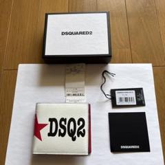 DSQUARED2 ディースクエアード　二つ折り財布 財布　ディースク