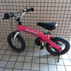 【激安】 へんしんバイク ピンク - メルカリ 自転車本体