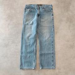 Lee リー W34 ブルーデニム ボトム パンツ 古着 青 ブルー 15158
