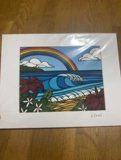 satoru 妄想ハワイ アクリル画