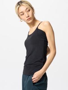 【新品タグ付】ユニクロ エアリズム アセトリブラキャミソール 黒 L ３枚セット ユニクロ公式 | エアリズムアセトリブラキャミソール