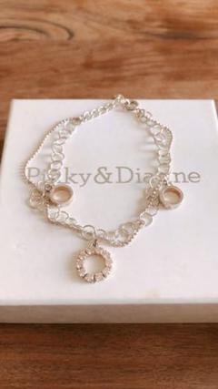 Pinky&Dianne*ピンキーアンドダイアン*ブレスレット*ロゴ入り