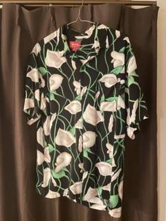 supreme 18SS 百合シャツ