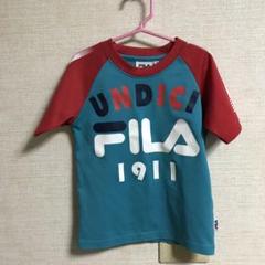 FILA グラフィックTシャツ 青・赤110