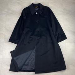 【美品】ピエールバルマン　カシミア100%ロングチェスターコートLLブラック 楽天市場】ピエールバルマン カシミヤ コートの通販