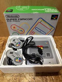 スーパーファミコン 本体 任天堂 S22872471 箱付き - メルカリ