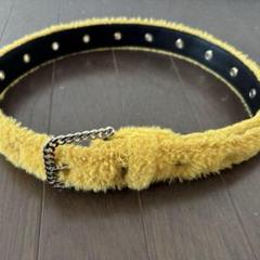 AFBファーベルト レオパードイエロー L afb Lサイズ ファーベルト ベルト FUR fuckthisindustry - メルカリ