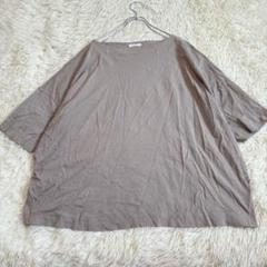 m1102 オーバーサイズ半袖Tシャツ XL 大きいサイズ コットン100%