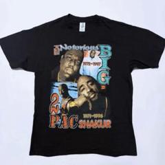 【2PAC】teestyled VALUE トゥーパック ラップTシャツ 古着のサムネイル