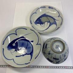 中国民国時代　魚図鉢等3点　東さ6-0805① 中国民国時代 魚図鉢等3点 東さ6-0805① - メルカリ