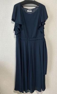 ★新品★ YAMADAYA系列　定価27000円　ネイビー　パーティドレスのサムネイル