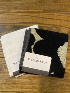 新品!人気☆marimekko unikko タオルハンカチ 2枚セット
