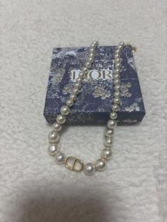 DIOR パール ネックレス チョーカー - メルカリ