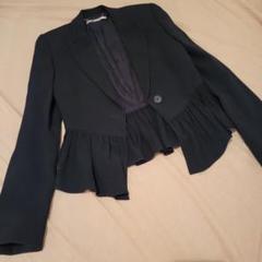 Stella McCartney フリル ジャケット ブラック Stella McCartney フリル ジャケット ブラック - メルカリ