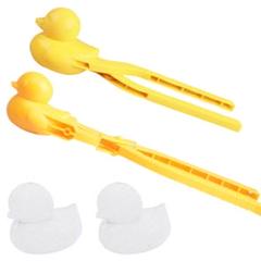 GOKEI 雪玉製造機 スノーボールメーカー 【L+S 3個セット】 アヒル 雪