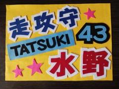 野球応援ボード　ファイターズ　水野達稀　選手