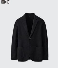 UNIQLO C ニットジャケット 黒 XL UNIQLO:C ユニクロC ニットジャケット 黒 L - メルカリ