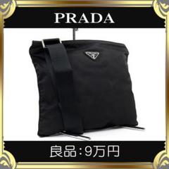【真贋鑑定済・送料無料】プラダのショルダーバッグ・サコッシュ・正規品・良品