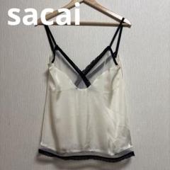 【美品】sacai サテン　キャミソール　size2