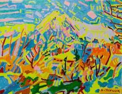 遠山亨「積雪の富士」 F6号 原画 油絵 絵 肉筆 m59863200682_1.jpg?1738561725