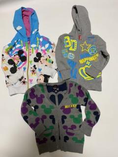 BABYDOLL パーカー.カーディガン3点セット 100 ディズニー