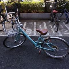 【川崎市中原区周辺　引き取り限定】子供自転車　24インチ外装6段変速　ステンレス 川崎市中原区周辺 引き取り限定】子供自転車 24インチ外装6段