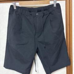 ブラック ショートパンツ ゴムウエスト
