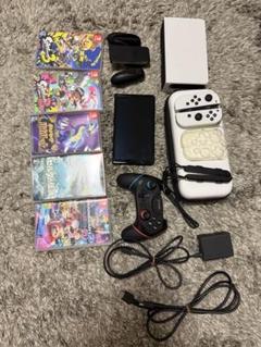 【まとめ売り割引】Switch有機EL＋人気ソフト5点セット