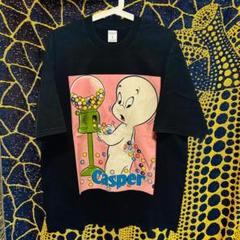 Casper メンズ 半袖 リプリント Tシャツ 新品 L XL ブラック