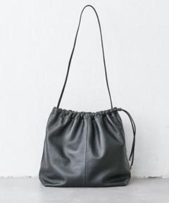 【新品】BEARDSLEY Colorer レザーギャザートートバック