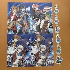 英雄伝説 軌跡シリーズ　クリアポスター　シール　10枚セット