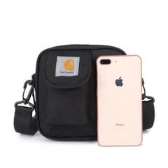 大人気!Carhartt カーハート ショルダーバッグ ブラック オルチャン